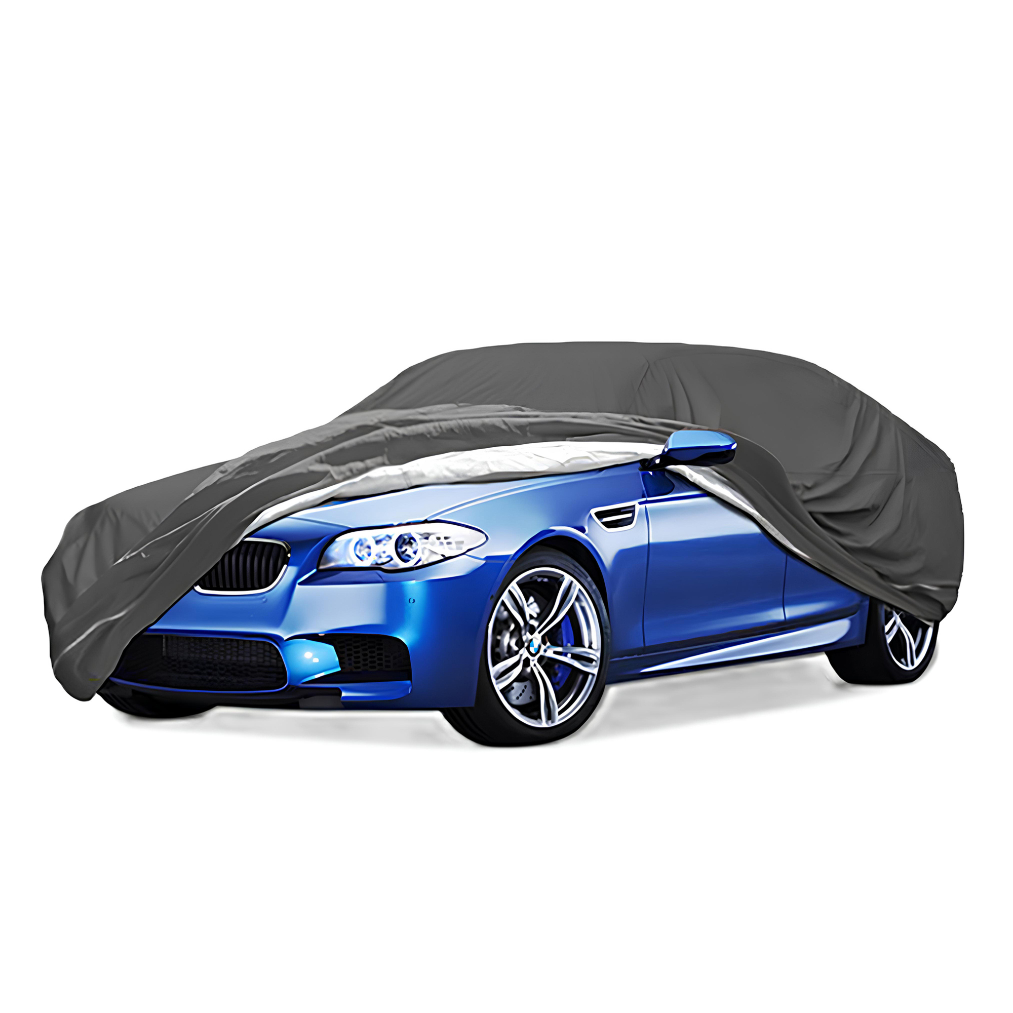 Eevelle Tour DLX Perform Auto/Car Cover, Gray, 16.1ft.–14.7ft., Model# TDCC1617-GRY